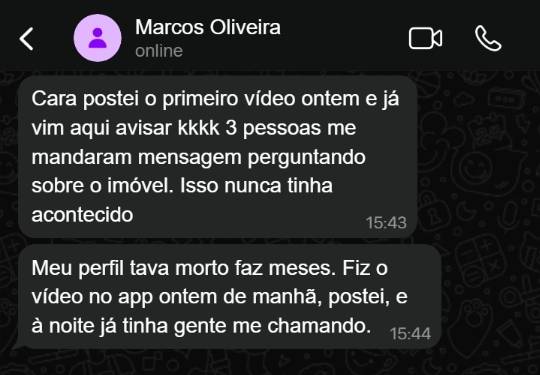Depoimento de um profissional do mercado imobiliário