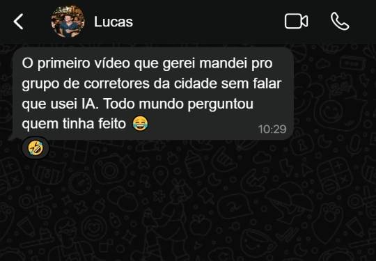 Depoimento de um profissional do mercado imobiliário